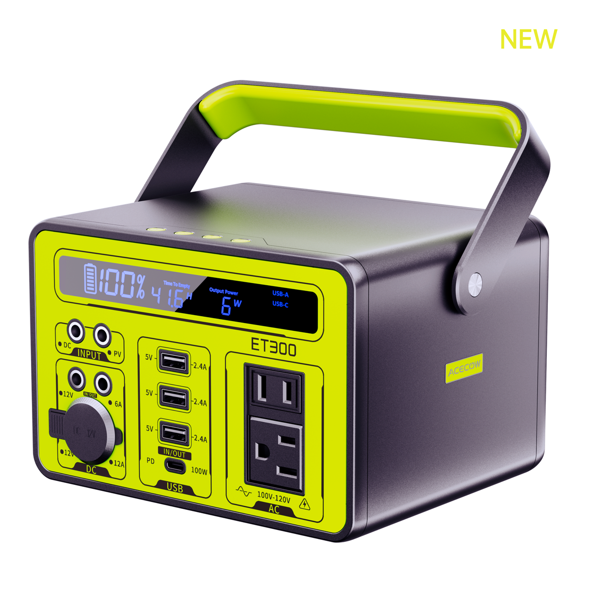 Acecow ET300 Portable Power Station